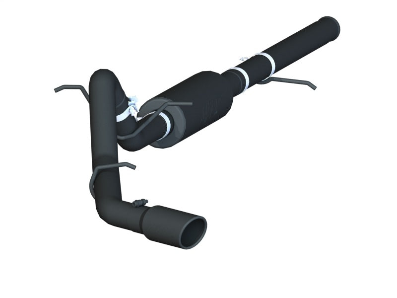 MBRP 14-17 Chevrolet Silverado 1500 4.3/5.3L 3in Cat Back Single Side Exit Black Exhaust-SR1 Performance