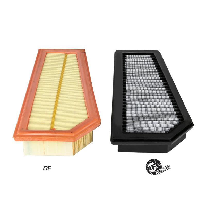 aFe Magnum FLOW OE Replacement Filter w/ Pro Dry S Media 12-15 Mercedes-Benz C250 L4-1.8L-SR1 Performance