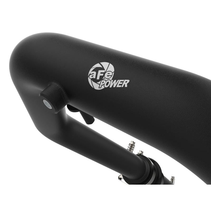 aFe Bladerunner Intercooler Hot Charge Pipe Black 2-2.5in 2021+ Ford F-150 V6-2.7L (tt)-SR1 Performance