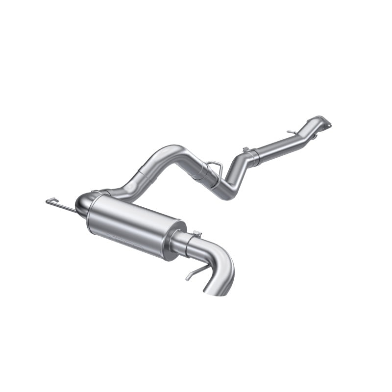 MBRP 21-Up Ford Bronco 2.3L/2.7L EcoBoost 2/4DR Aluminized Steel High Clearance Cat-back Exhaust-SR1 Performance