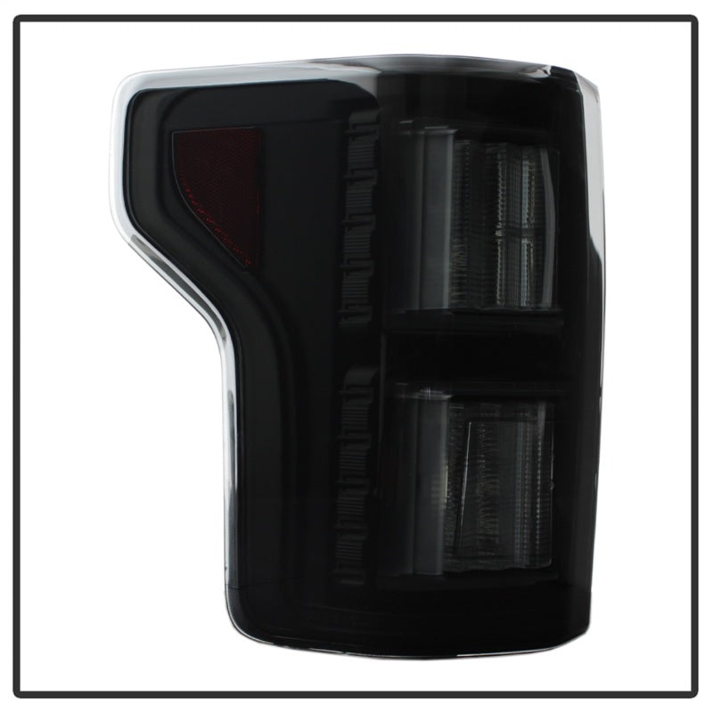 Spyder Ford F150 2015-2017 Light Bar LED Tail Lights - Black Smoke ALT-YD-FF15015-LBLED-BSM-SR1 Performance