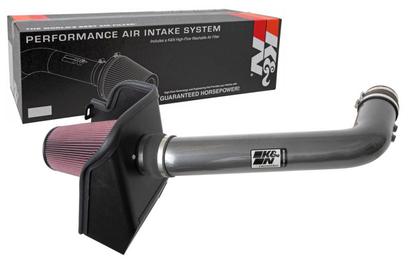 K&N 2020 Ford F250/350 6.2L V8 High Flow Performance Intake Kit-SR1 Performance