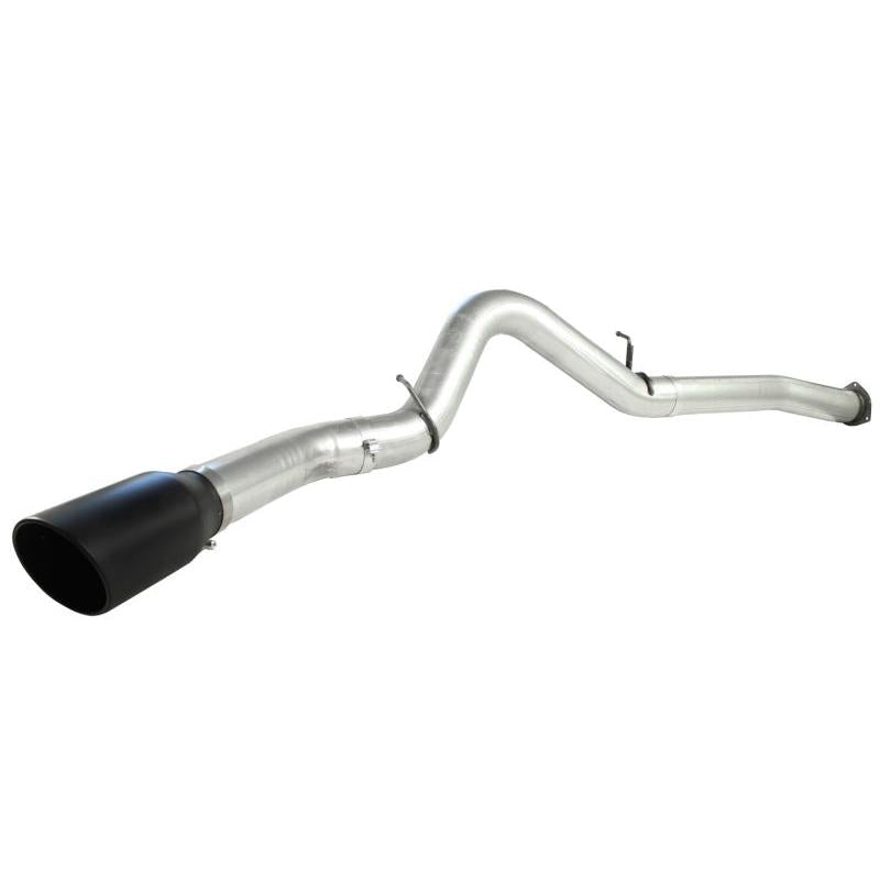 aFe Atlas Exhaust 5in DPF-Back Al Steel 07.5-10 GM Diesel Trucks V8-6.6L (td) LMM (Blk Tip)-SR1 Performance