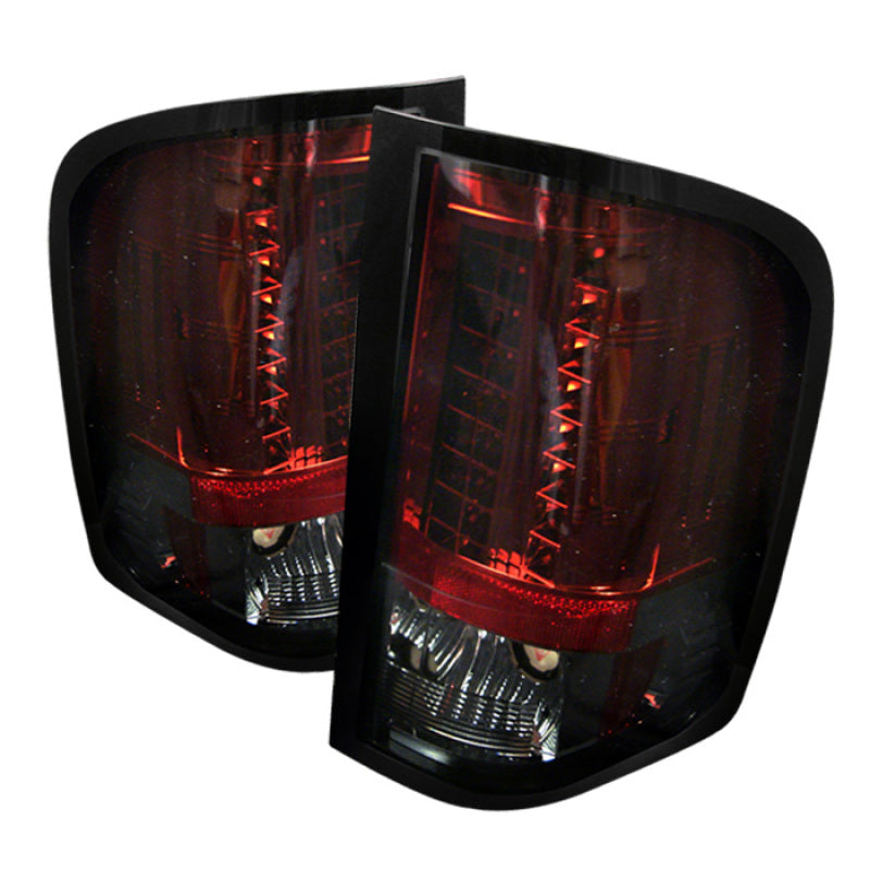 Spyder Chevy Silverado 07-13 LED Tail Lights Red Smoke ALT-YD-CS07-LED-RS-SR1 Performance