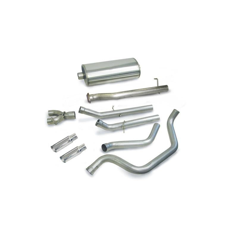 Corsa 1999-2007 Chevrolet Silverado Reg. Cab/Long Bed 1500 4.8L V8 Polished Sport Cat-Back Exhaust-SR1 Performance