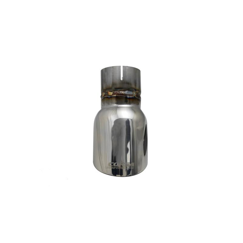 Corsa Single Universal 2.5in Inlet / 3.5in Outlet Polished PVD Pro-Series Tip Kit-SR1 Performance