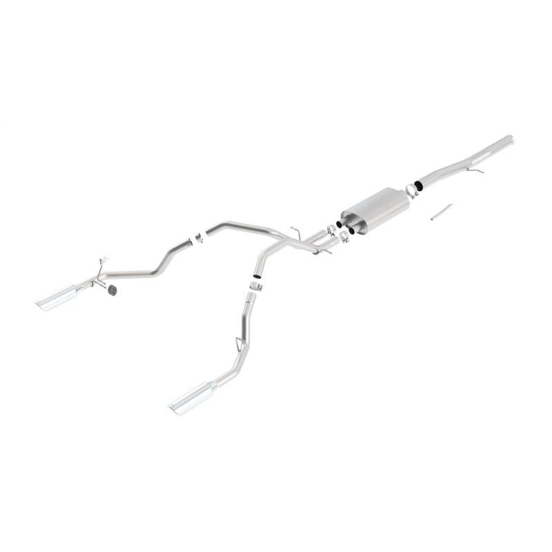 Borla 11 Chevrolet Silverado 1500LT/LTZ / GMC Sierra 1500 SLE/SLT S-Type SS Catback Exhaust-SR1 Performance