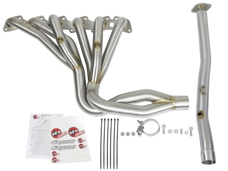 aFe Twisted Steel Tri-Y Headers/Connection Pipes (Race) 01-16 Nissan Patrol (Y61) 4.8L-SR1 Performance