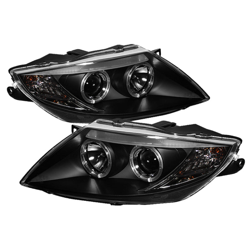 Spyder BMW Z4 03-08 Projector Headlights Xenon/HID Model Only - LED Halo Black PRO-YD-BMWZ403-HID-BK-SR1 Performance