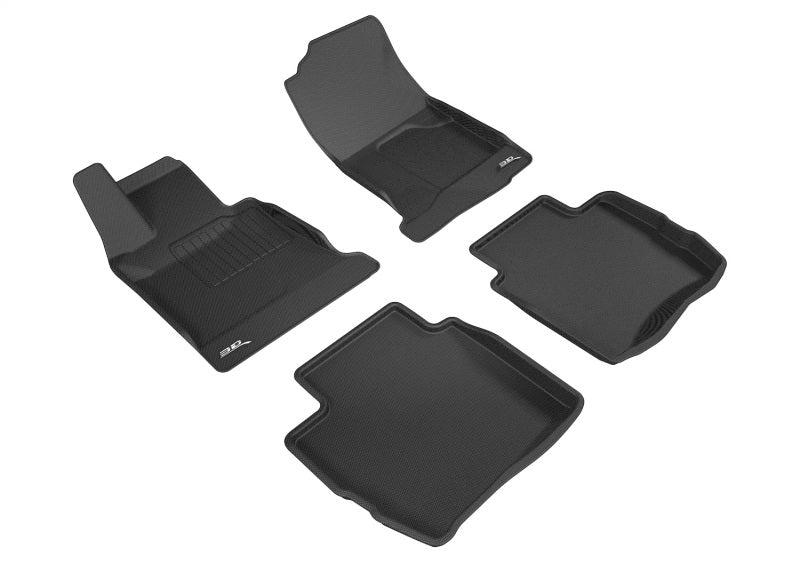 3D Maxpider 12-18 Maserati Granturismo Sport Kagu Floor Mat- Black R1 R2-SR1 Performance
