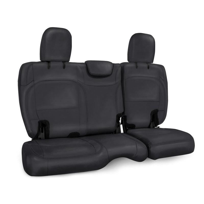 PRP 2018+ Jeep Wrangler JLU/4 door Rear Bench Cover with Cloth Interior - All Black-SR1 Performance
