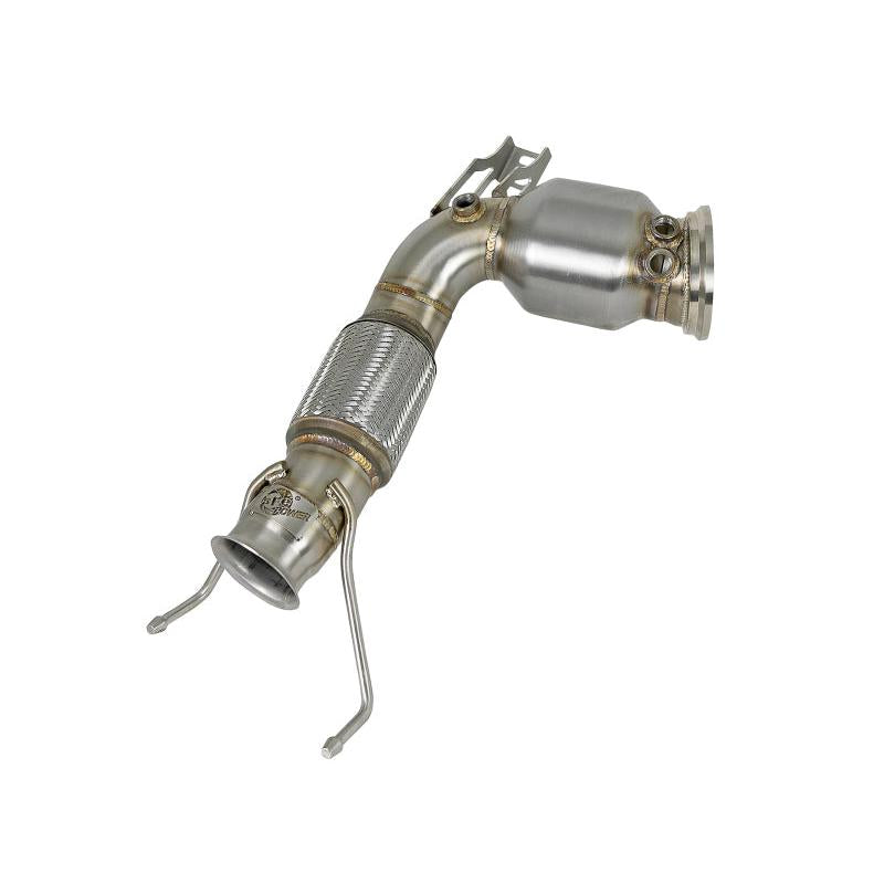 aFe Twisted Steel Street Series Down-Pipe 14-19 MINI Cooper S L4-2.0L (t)-SR1 Performance