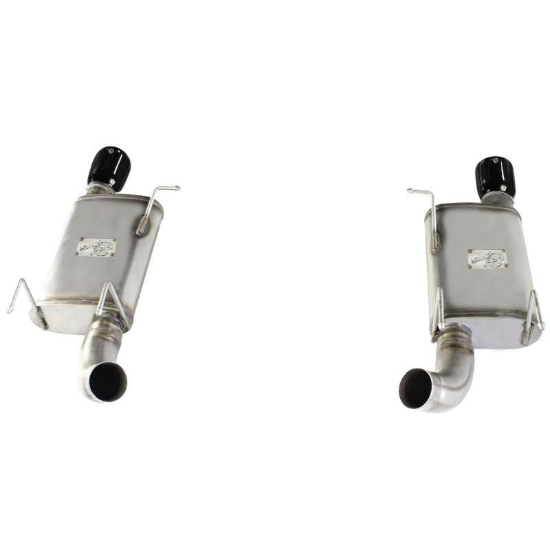 aFe MACHForce XP Exhaust 11-14 Ford Mustang GT V8-5.0L 3in. Stainless Steel Axle-Back w/Black Tips-SR1 Performance