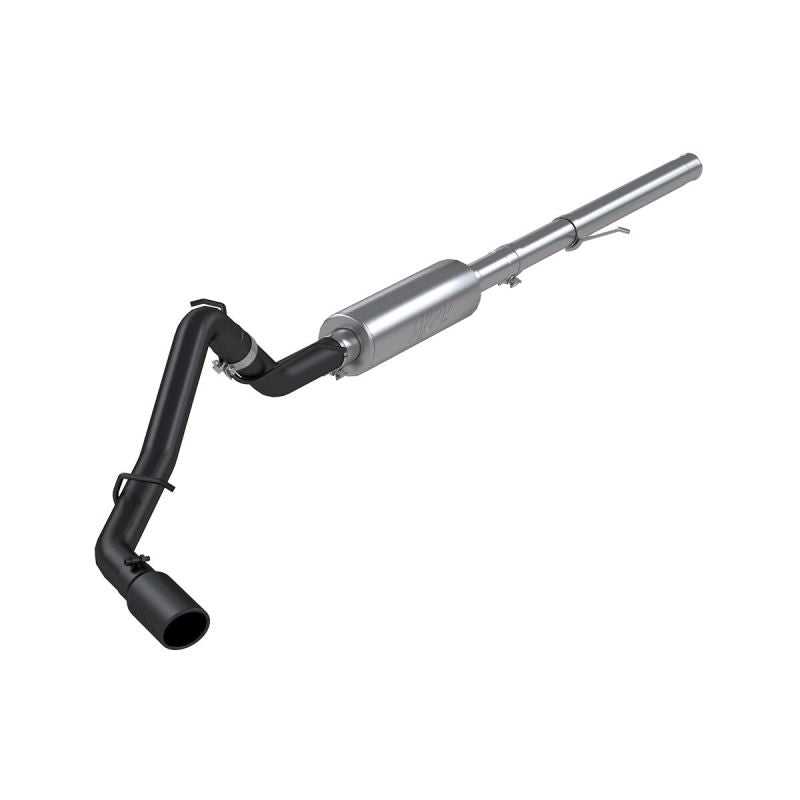 MBRP 14-17 Chevrolet Silverado 1500 4.3/5.3L 3in Cat Back Single Side Exit Black Exhaust-SR1 Performance