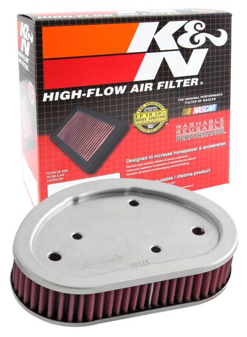 K&N 08-09 Harley Replacement Air Filter-SR1 Performance