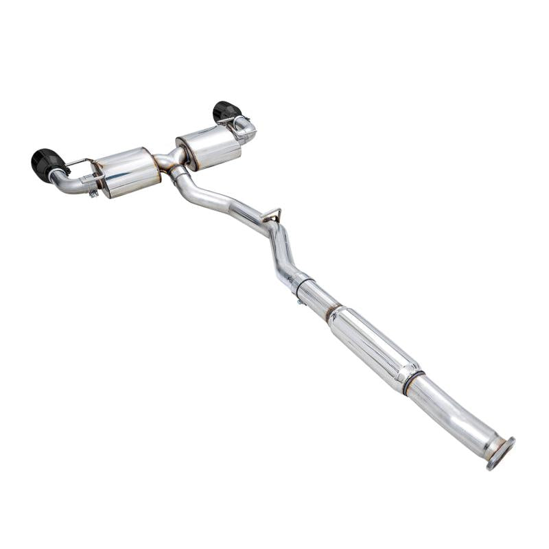 AWE Subaru BRZ/ Toyota GR86/ Toyota 86 Touring Edition Cat-Back Exhaust- Diamond Black Tips-SR1 Performance