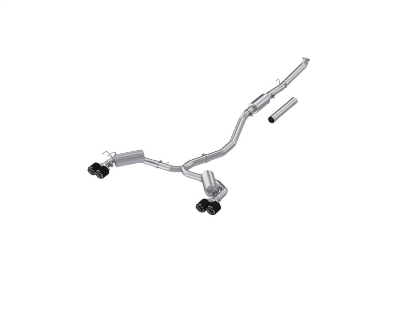 MBRP 22-24 Honda Civic/Sport Touring 1.5L T304 SS Cat-Back Exhaust 2.5in Dual Split Rear w/ CF Tips-SR1 Performance