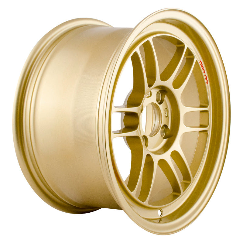 Enkei RPF1 15x8 4x100 28mm Offset 75mm Bore Gold Wheel-SR1 Performance