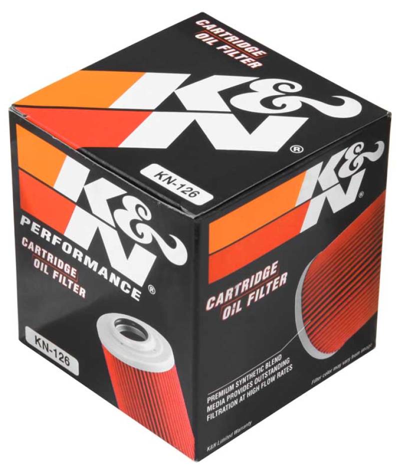 K&N Kawasaki 3.156in OD x 3.25in H Oil Filter-SR1 Performance