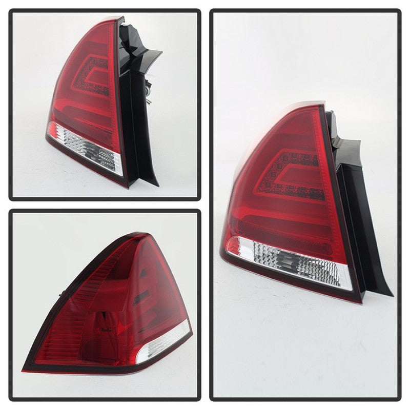 Spyder Chevy Impala 2006-2013 LED Tail Lights Red Clear ALT-YD-CHIP06-LED-RC-SR1 Performance