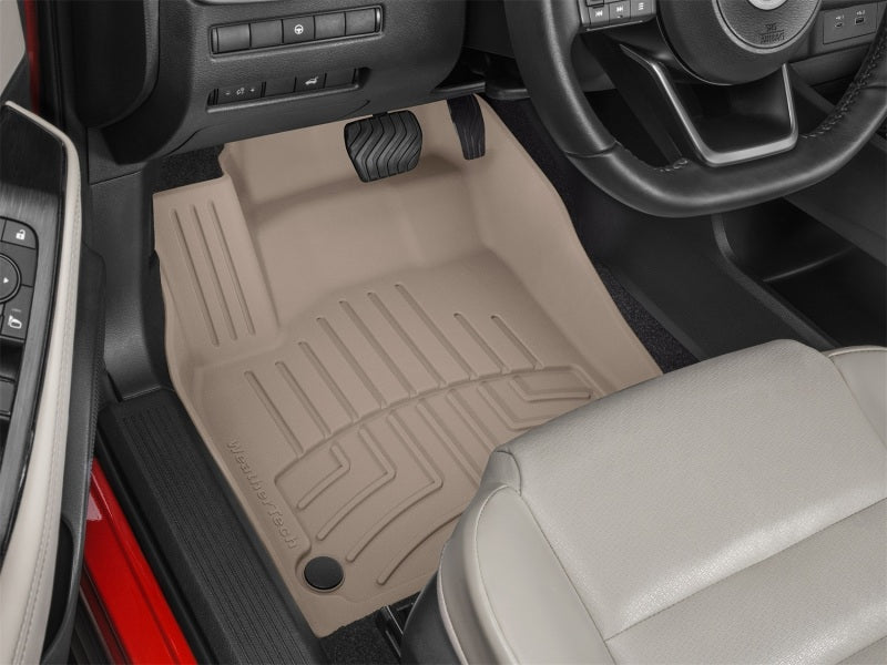 WeatherTech 2021+ Nissan Rogue Front FloorLiner HP in Tan – Custom Fit All-Weather Protection