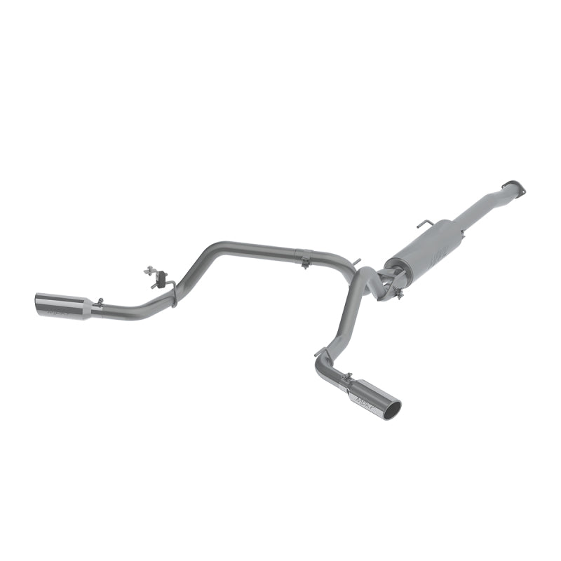 MBRP 2016 Toyota Tacoma 3.5L EC/CC Cat Back Dual Split Exit T409 Exhaust-SR1 Performance