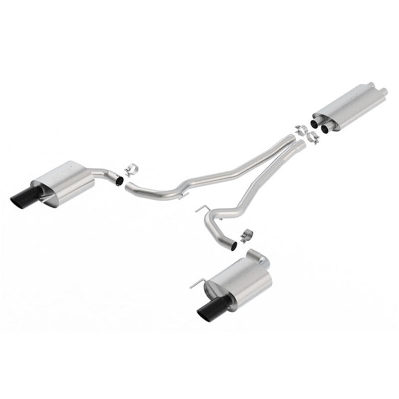 Borla 15-17 Ford Mustang GT 5.0L AT/MT Cat-Back Exhaust-SR1 Performance