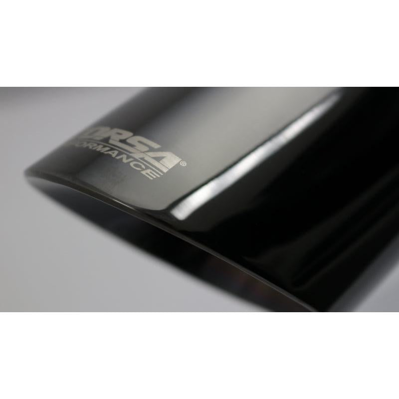 Corsa Single Universal 2.75in Inlet / 3.5in Outlet Black PVD Pro-Series Tip Kit-SR1 Performance