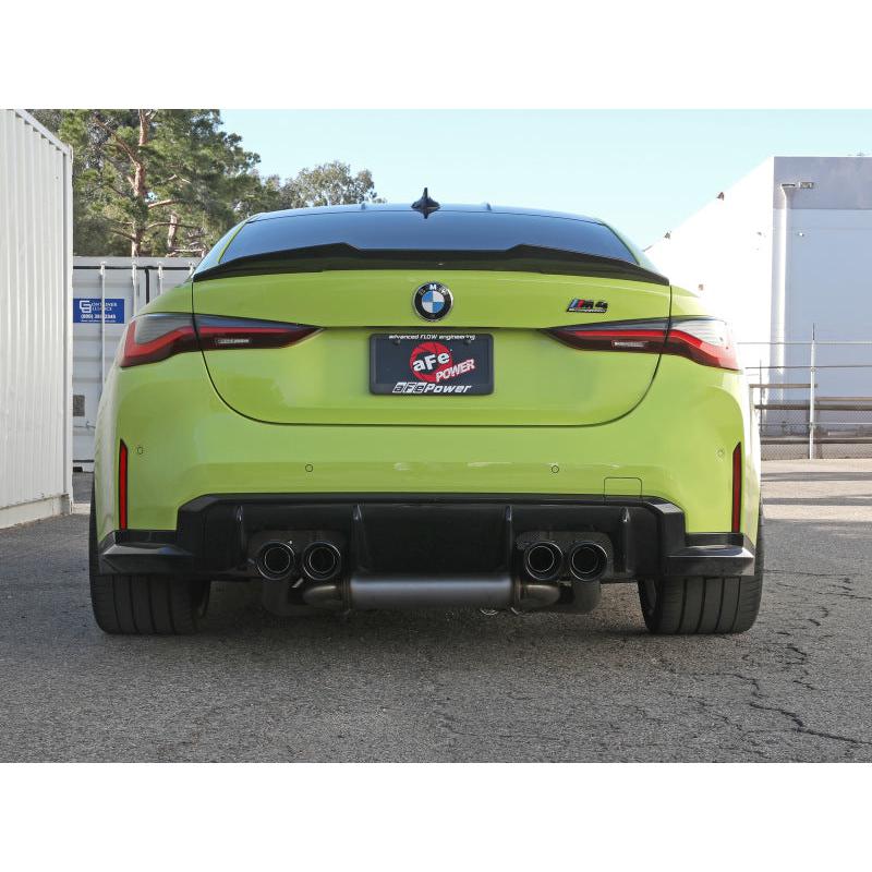 aFe MACHForce XP Exhausts Cat-Back SS 21 BMW M2 Competition L6-3.0L w/Black Tips-SR1 Performance