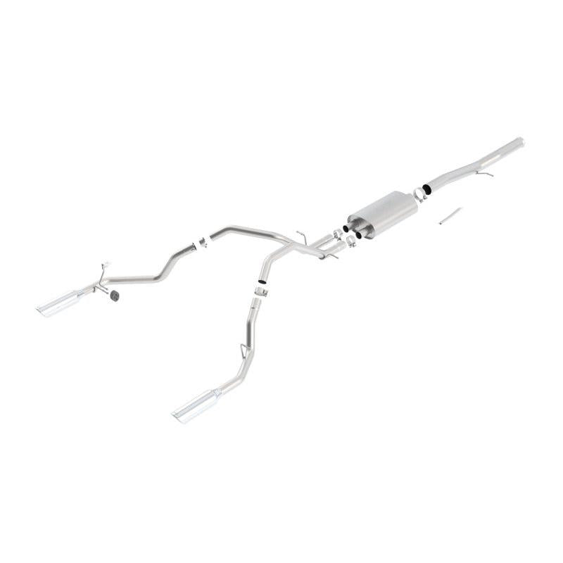 Borla 11 Chevrolet Silverado 1500LT/LTZ / GMC Sierra 1500 SLE/SLT S-Type SS Catback Exhaust-SR1 Performance