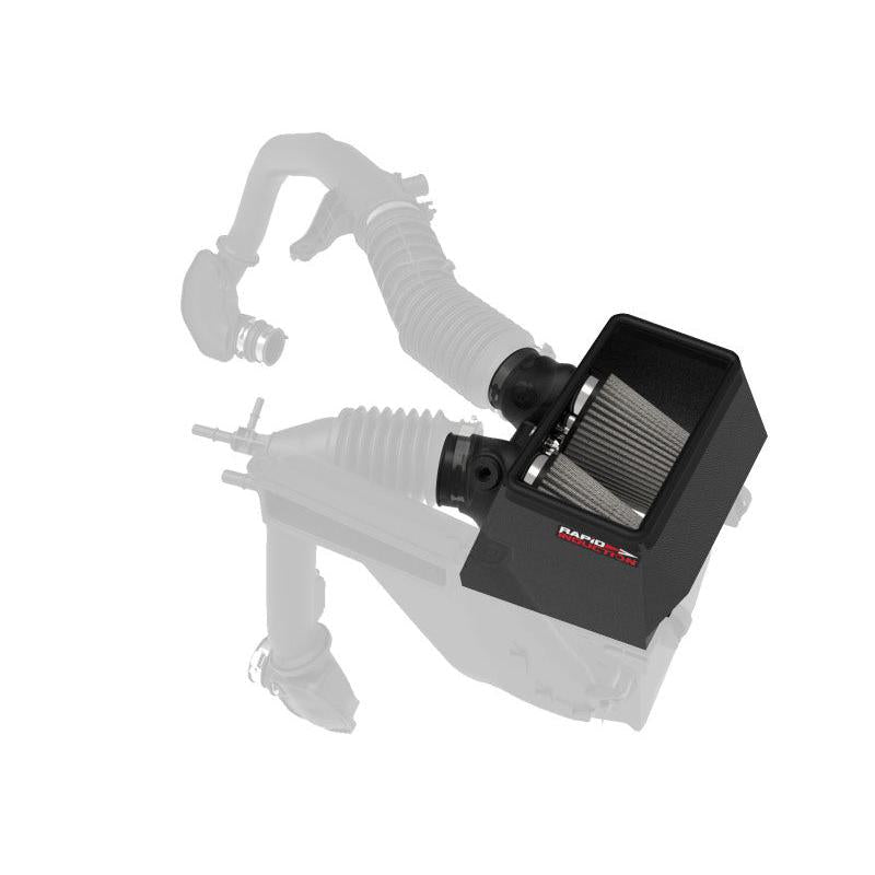 Rapid Induction Cold Air Intake System w/Pro Dry S Filter 19-20 Ford Edge V6 2.7L (tt)-SR1 Performance