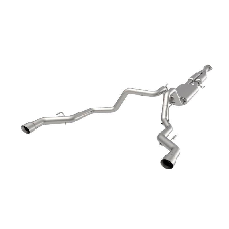 Kooks 21+ Ford F150 2.7/3.5/5.0L 3in Dual Cat-Back Rear Exit Exhaust w/Polished Tips-SR1 Performance