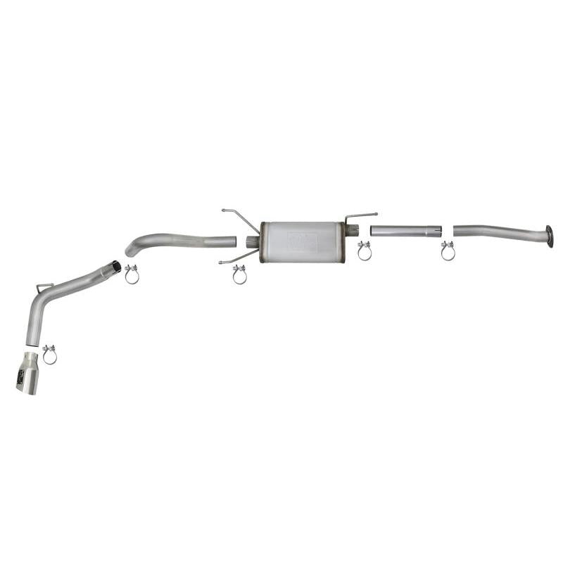 aFe MACH Force-Xp 2-1/2in 304 SS Cat-Back Exhaust w/ Polished Tips 2016+ Toyota Tacoma 2.7L/3.5L-SR1 Performance