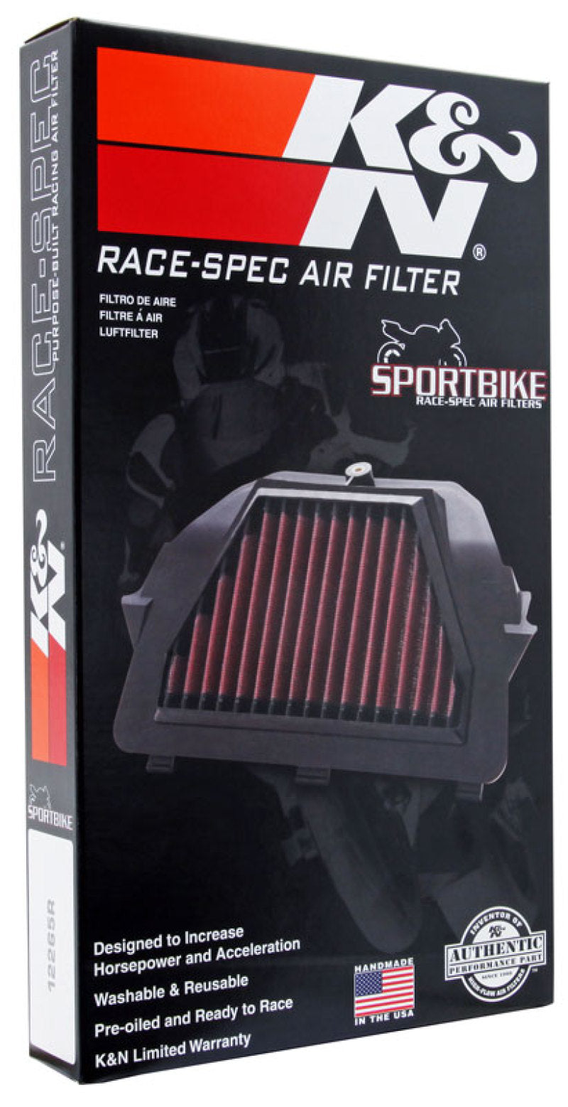 K&N 08-13 Yamaha YZF R6 599 Replacement Air Filter - Race Specific-SR1 Performance