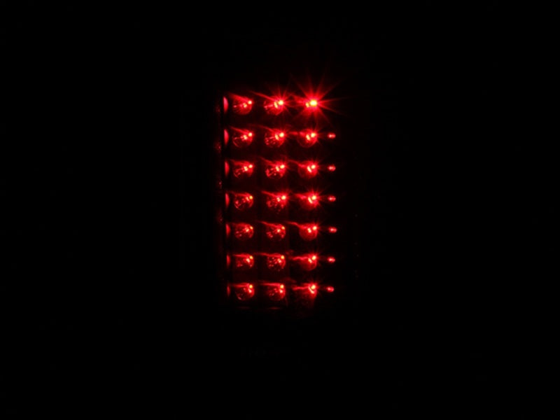 ANZO 2006-2008 Dodge Ram 1500 LED Taillights Black-SR1 Performance