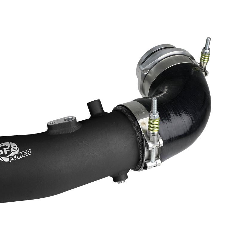 aFe 2020 Toyota Supra 3.0L 3in Black Intercooler Tube - Hot-SR1 Performance