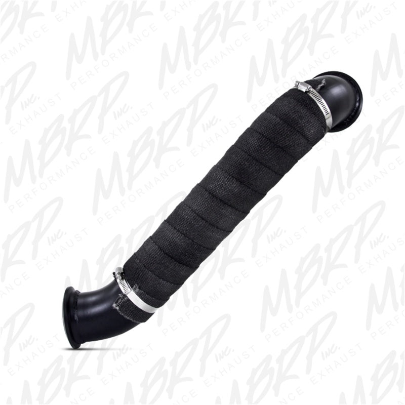 MBRP 2004.5-2010 Chev/GMC 6.6L Duramax 3in Turbo Down Pipe Black-SR1 Performance
