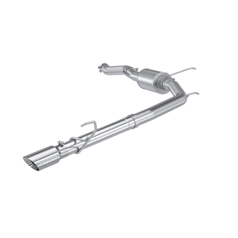 MBRP 2022+ Ford Maverick T304 4in OD Tip Single Side Exit 3in Cat Back Exhaust-SR1 Performance