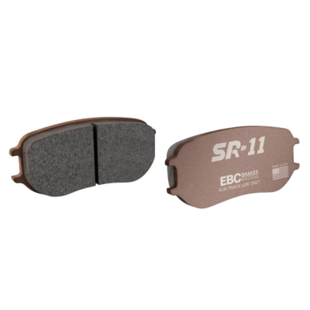 EBC Racing SR-11 Sintered Race Rear Brake Pads for 2006-2013 Chevrolet Corvette Z06 (C6) with Multi-Pad System