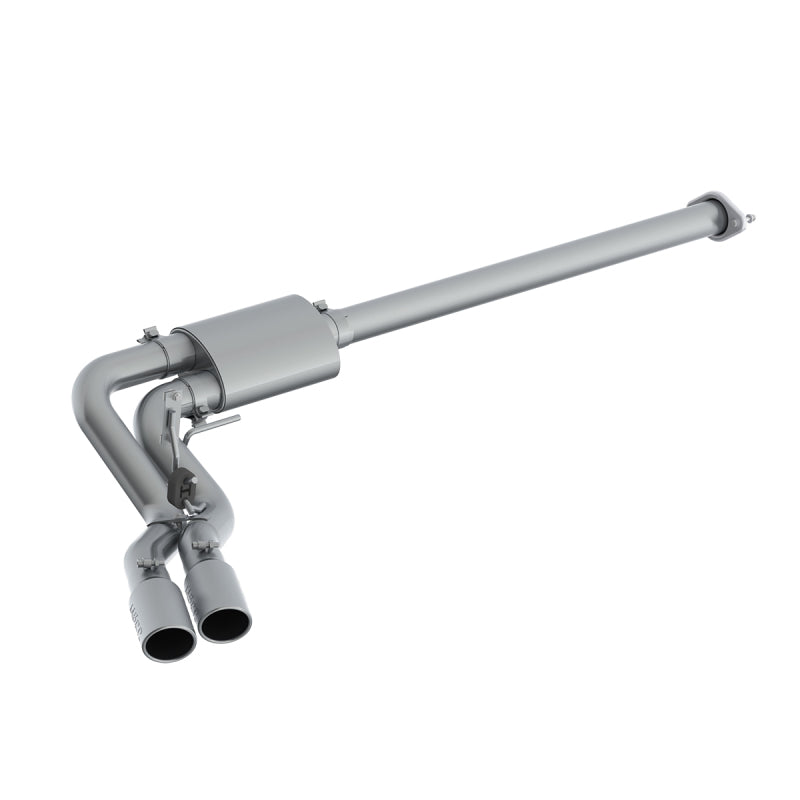 MBRP 15-16 Ford F-150 2.7L/3.5L/5.0L 3in Cat Back Single Side Pre-Axle Dual Exit T409-SR1 Performance
