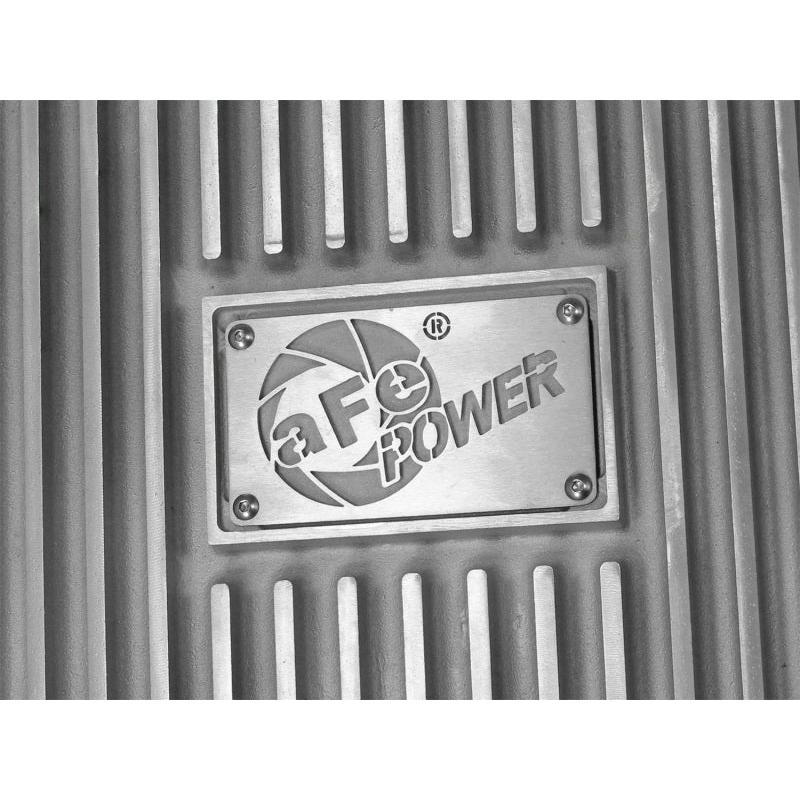 afe Transmission Pan (Raw); Ford Trucks 6R140 11-14 V8-6.7L (td)-SR1 Performance