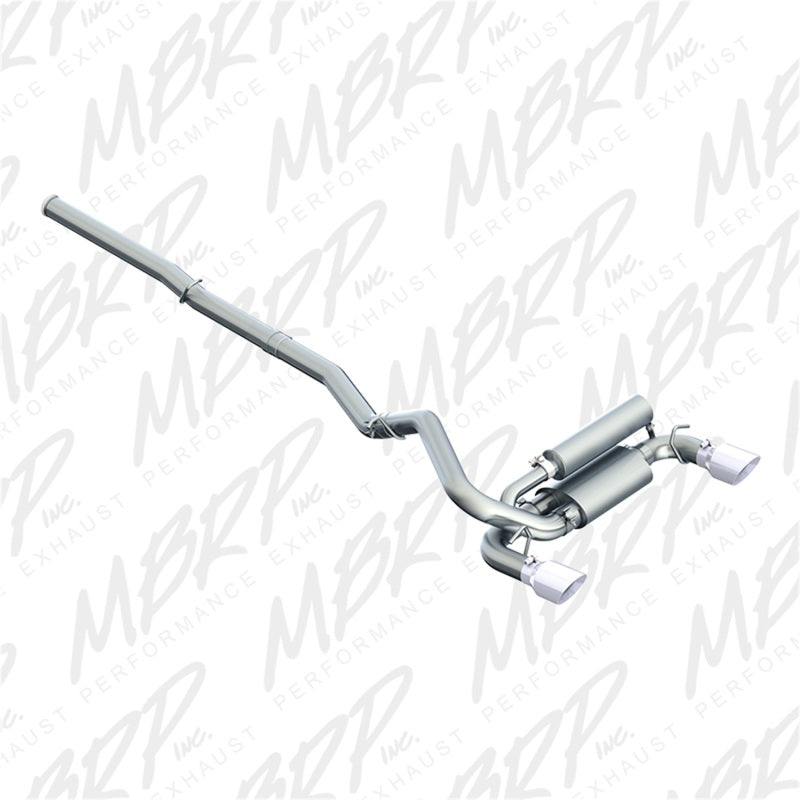 MBRP 2016+ Ford Focus RS 3in Dual Outlet Cat-Back Exhaust T409 SS-SR1 Performance