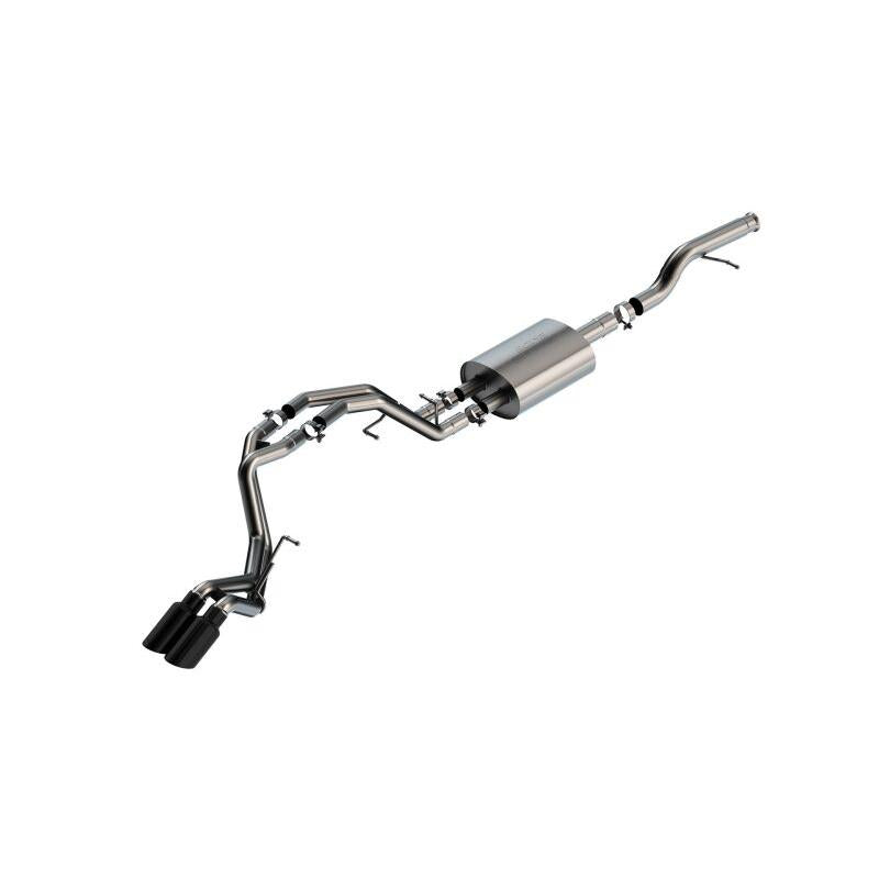 Borla 21-22 Chevrolet Tahoe 5.3L V8 AT 2/4WD S-type Cat-back Exhaust (Black Chrome)-SR1 Performance