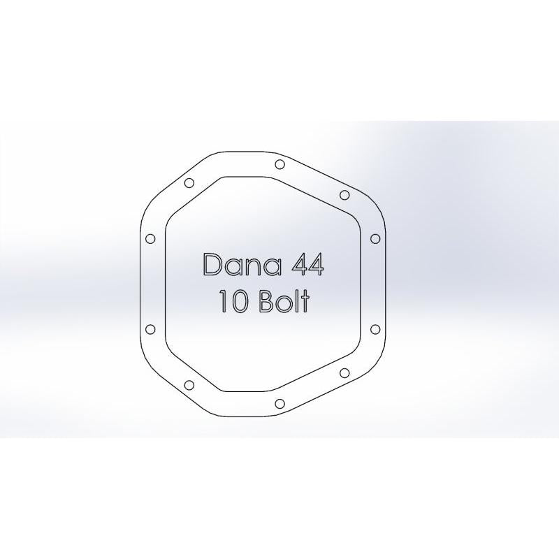 aFe Diff Cover 97-18 Jeep Wrangler (TJ/JK) ONLY Dana 44 Axle Front or Rear (Pro Series)-SR1 Performance