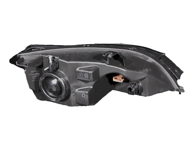 ANZO 2005-2007 Ford Focus Crystal Headlights Black-SR1 Performance