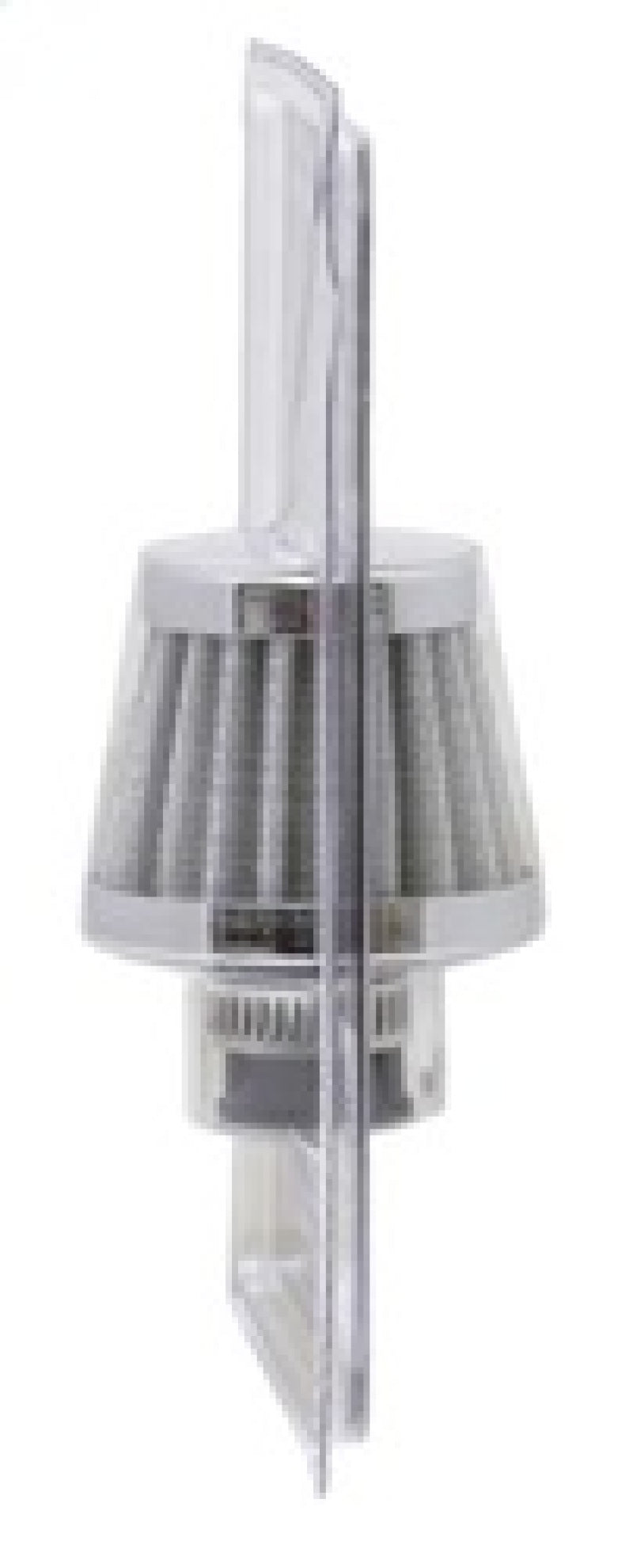 K&N 2in Base OD x .375in Flange ID x 1.75in H Rubber Base Crankcase Vent Filter - White-SR1 Performance