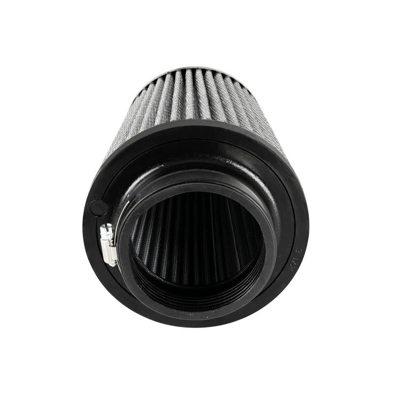 aFe MagnumFLOW Pro Dry S Air Filters 3-1/2 F x 6 B x4-1/2 T (INV) x 7 H in-SR1 Performance