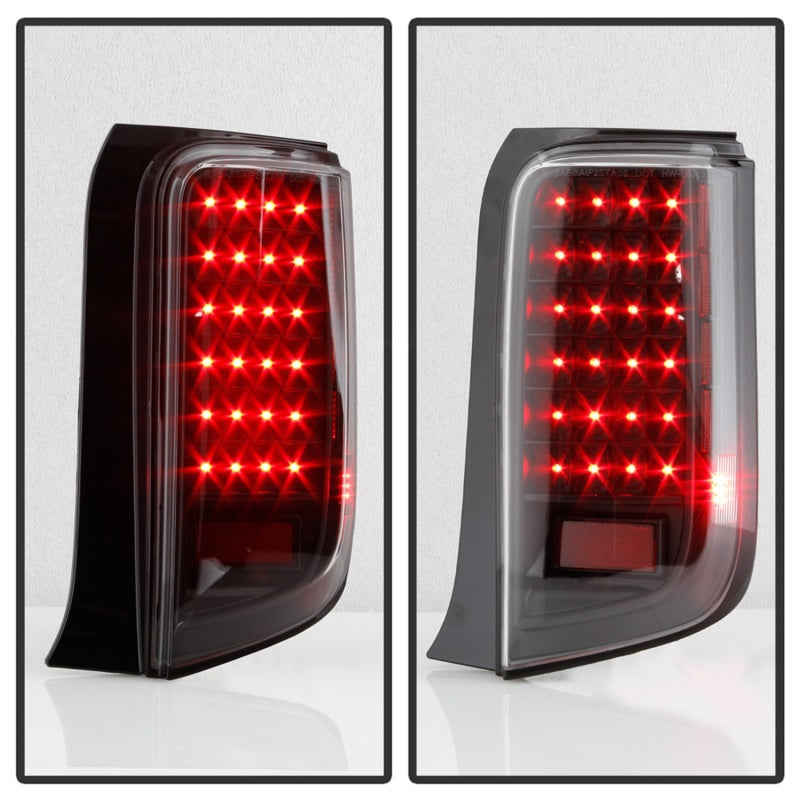 Xtune Scion Xb 08-10 LED Tail Lights Black ALT-ON-TSXB08-LED-BK-SR1 Performance