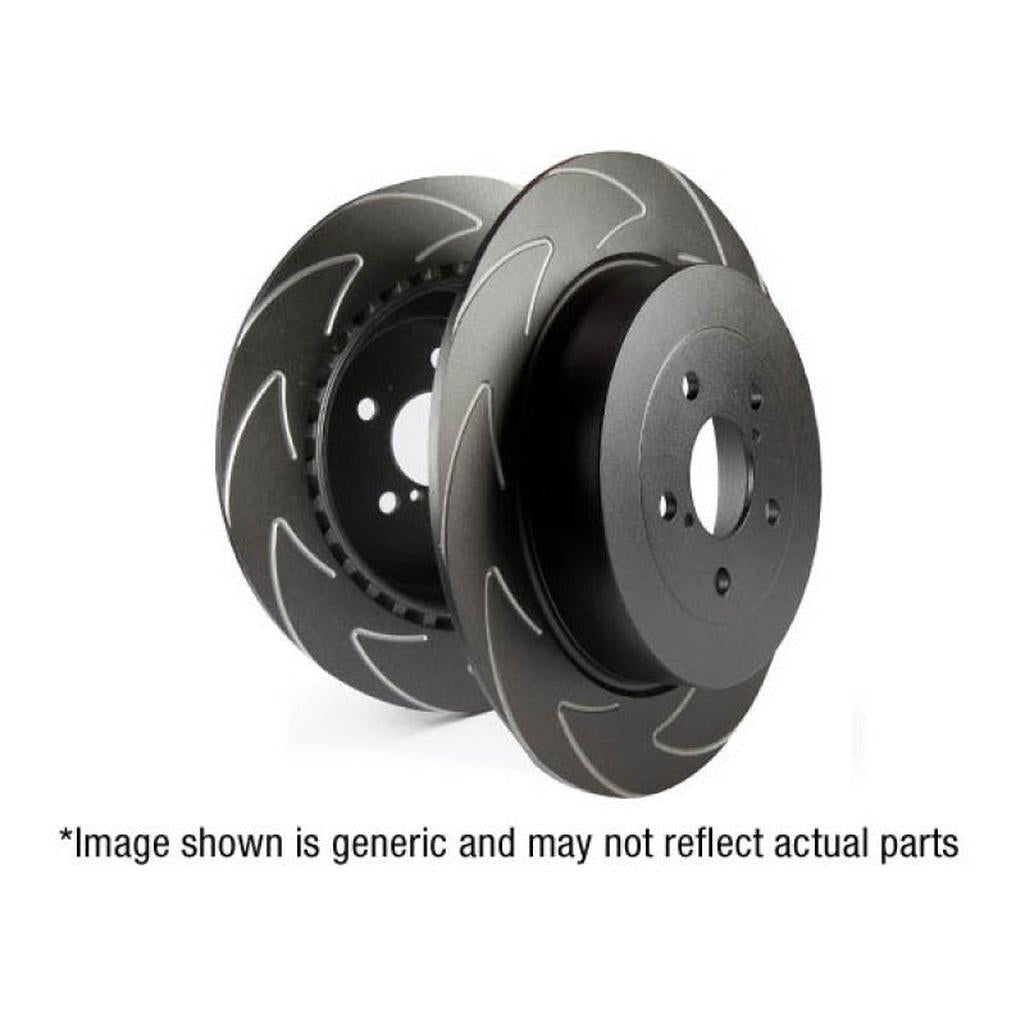 EBC BSD Front Rotors for Ford Fiesta 2013-2015 – Performance V Slot Design, Vented, 278mm Diameter