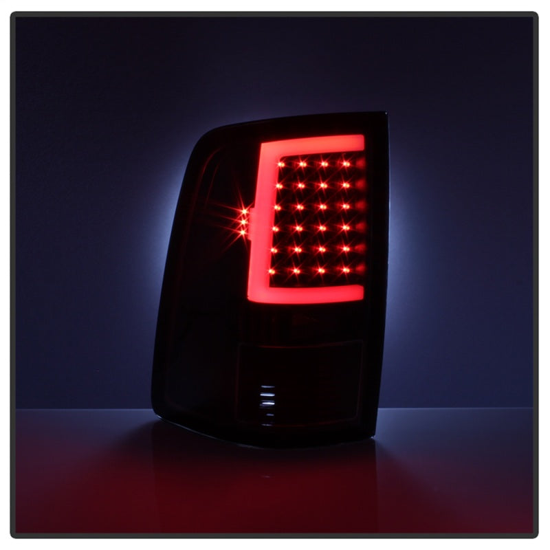 xTune 09-18 Dodge Ram 1500 LED Tail Lights - Black Smoke (ALT-ON-DR09-LBLED-BSM)-SR1 Performance